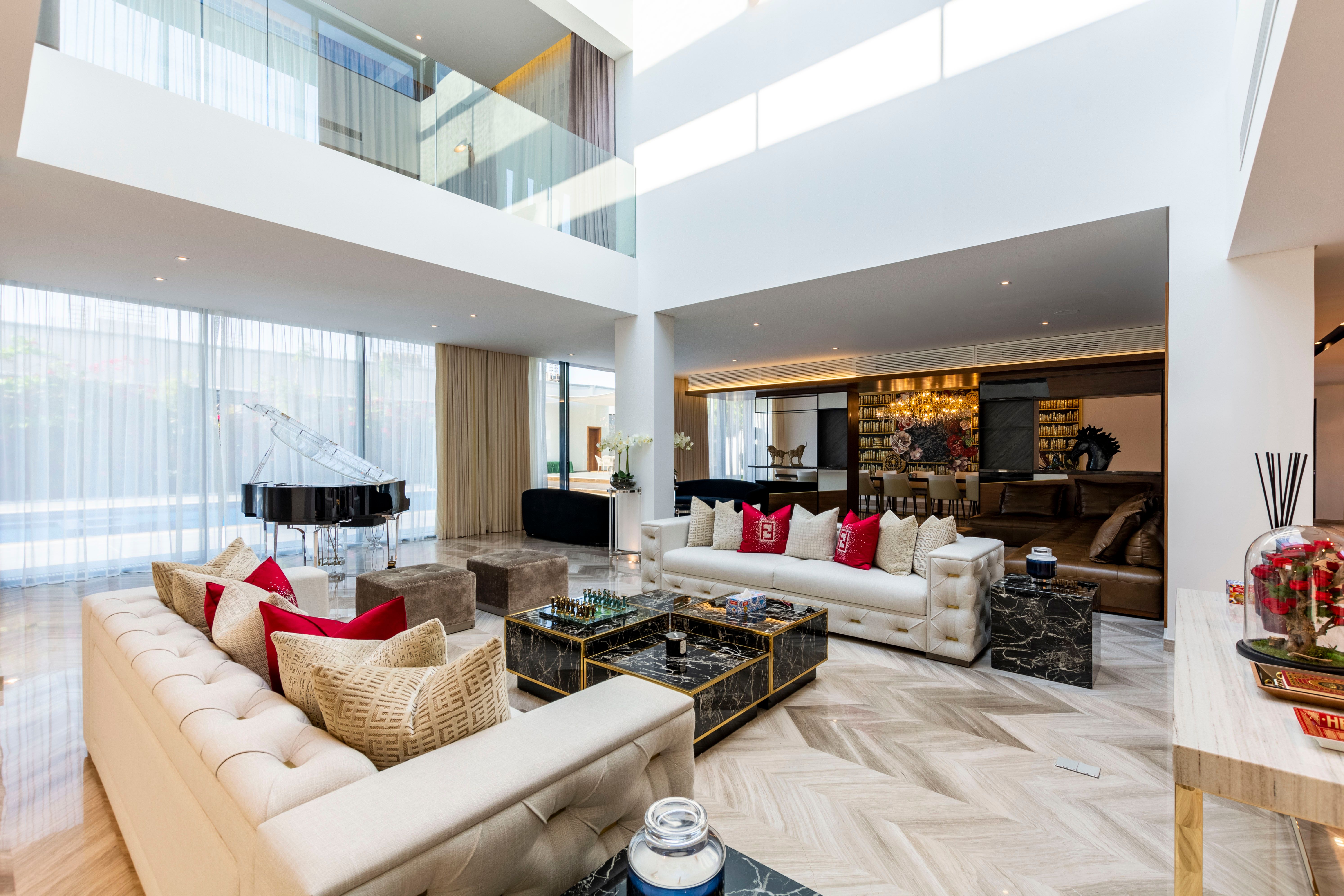 A beautiful Dubai home interior