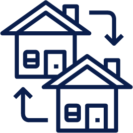 Transfer of ownership icon